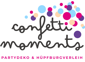 Brand/Logo von confetti moments | Partydeko & Hüpfburgverleih