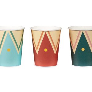 Becher bunt
