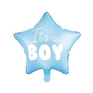 Folienballon Stern - It's a boy