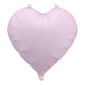 Folienballon Herz pastell lila