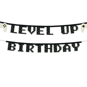 Banner Gaming / Level up Birthday