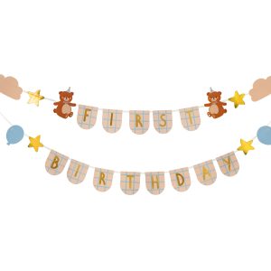 Banner 1. Geburtstag Teddybär