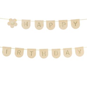 Filzbanner Happy Birthday