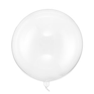 Folienballon Kugel transparent