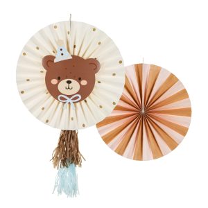 Dekorative Rosetten Teddybär