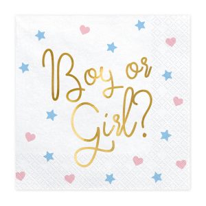 Servietten - Boy or Girl?