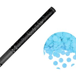 Konfettikanone blau