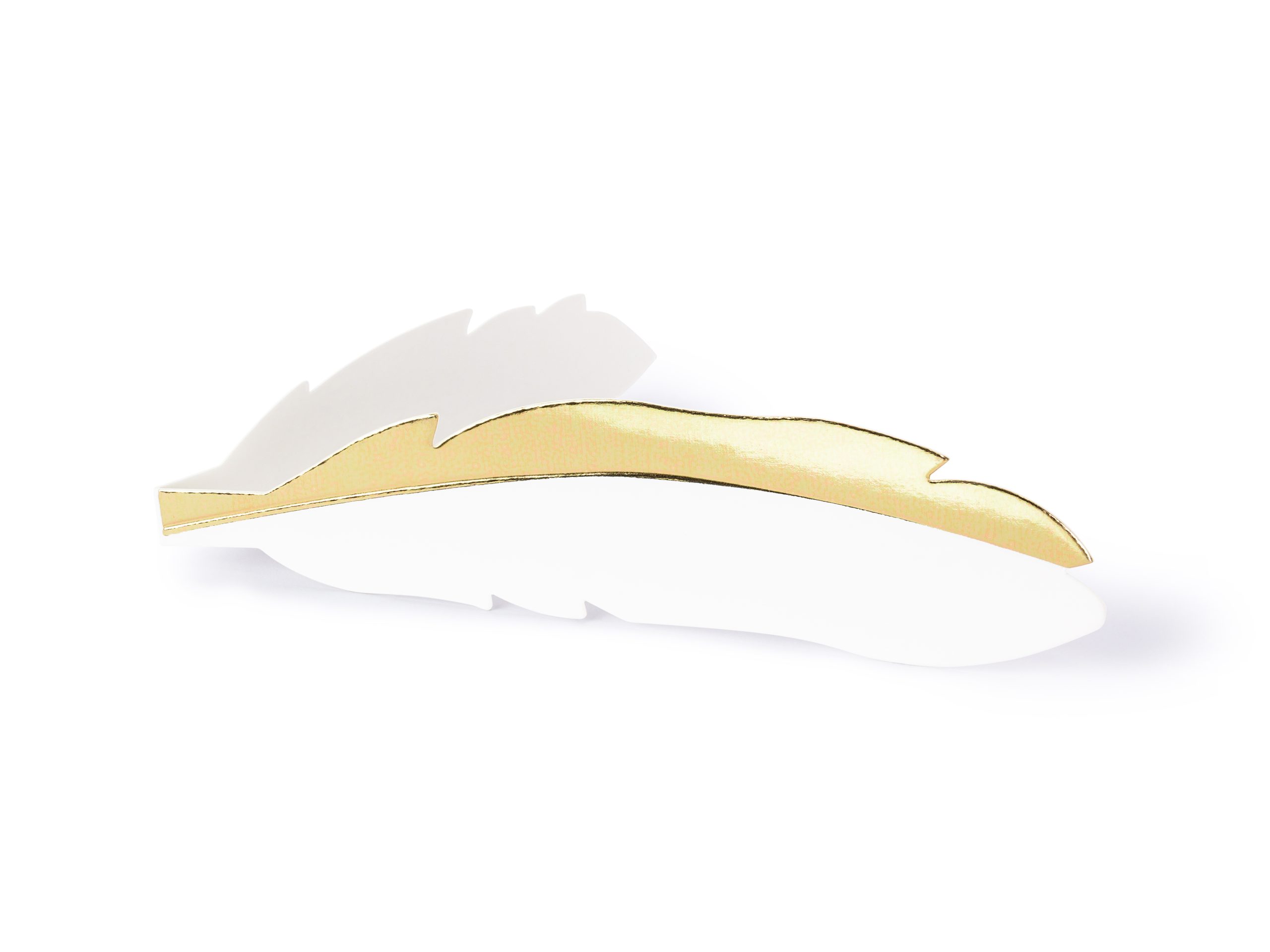 Tischkarten Feder Hochzeit / Taufe / Kommunion