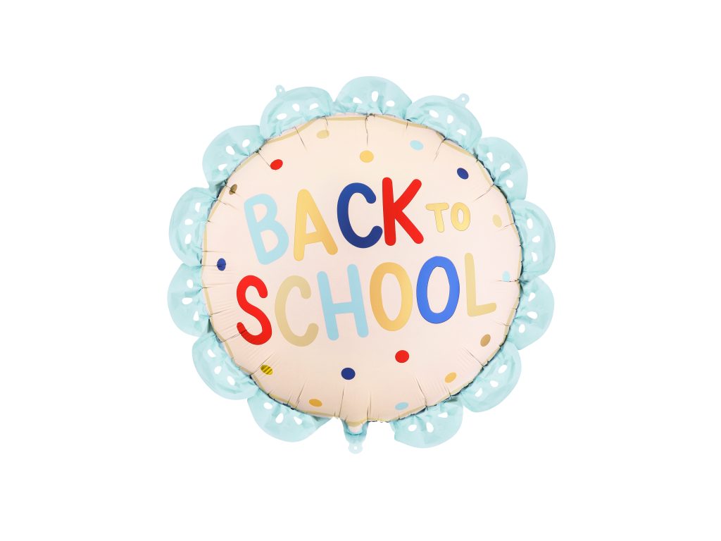 Folienballon "back to school"